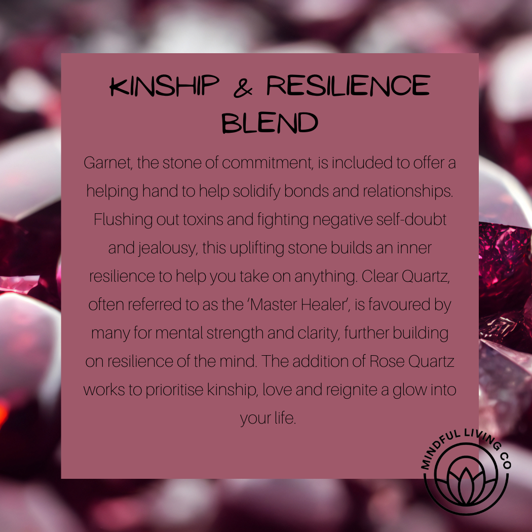 Revitalise Energy, Love and Clarity with Garnet, Rose Quartz