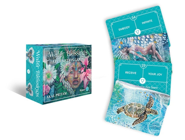 Water Blessings Affirmation Cards