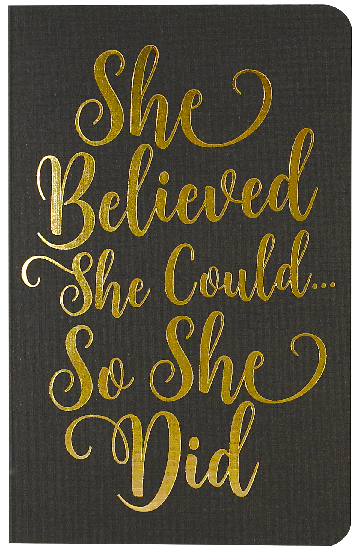 Jotter Mini Notebooks: She Believed She Could