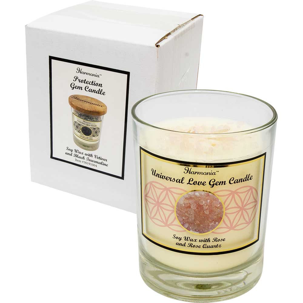 Rose Quartz Universal Love Soy Candle