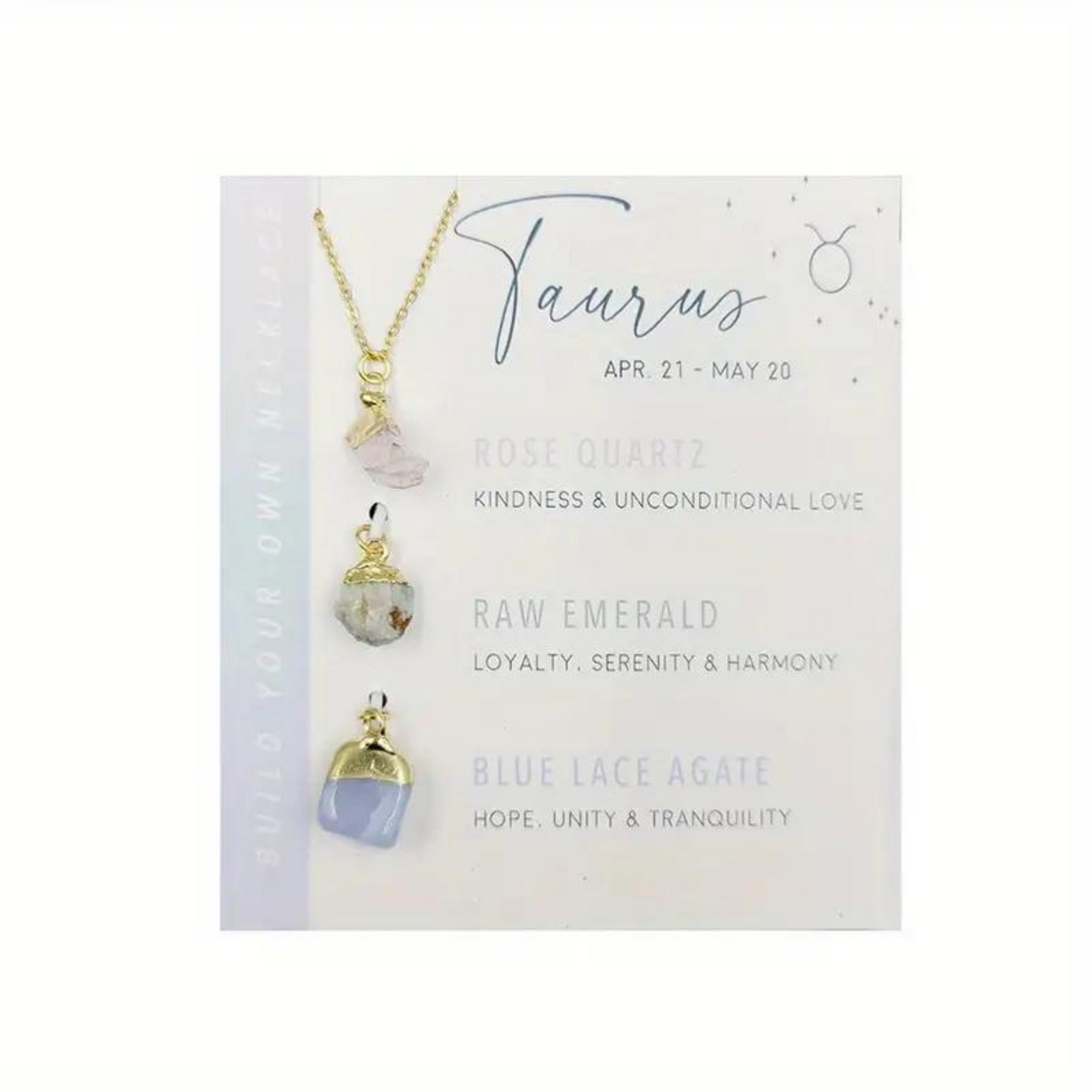 Taurus Gemstone Necklace