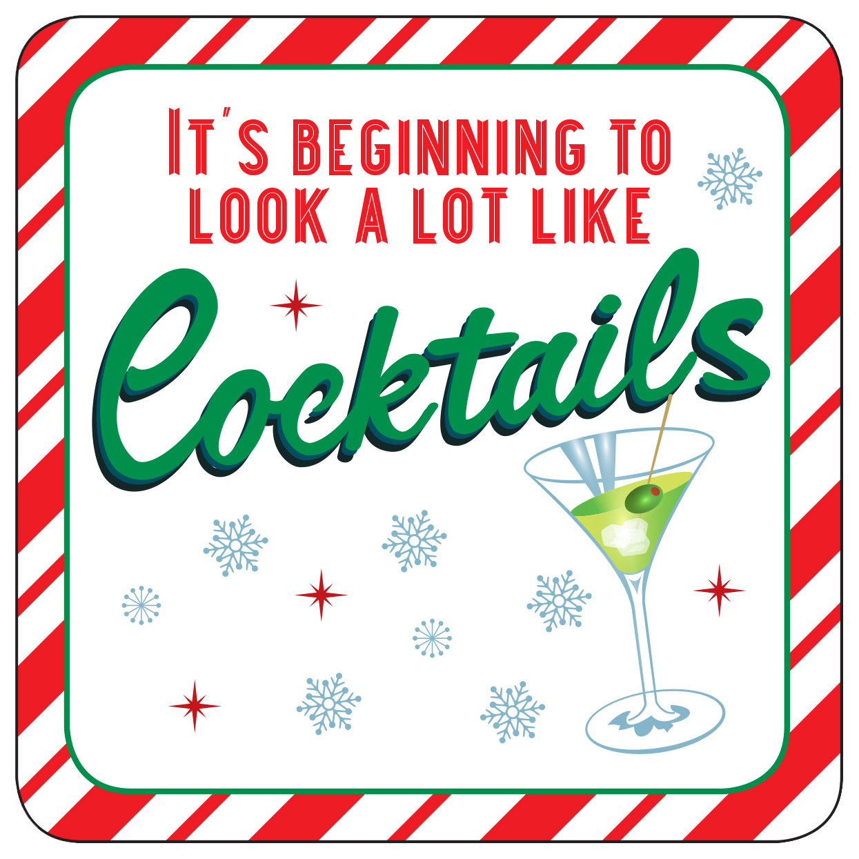 Holiday Coaster Set