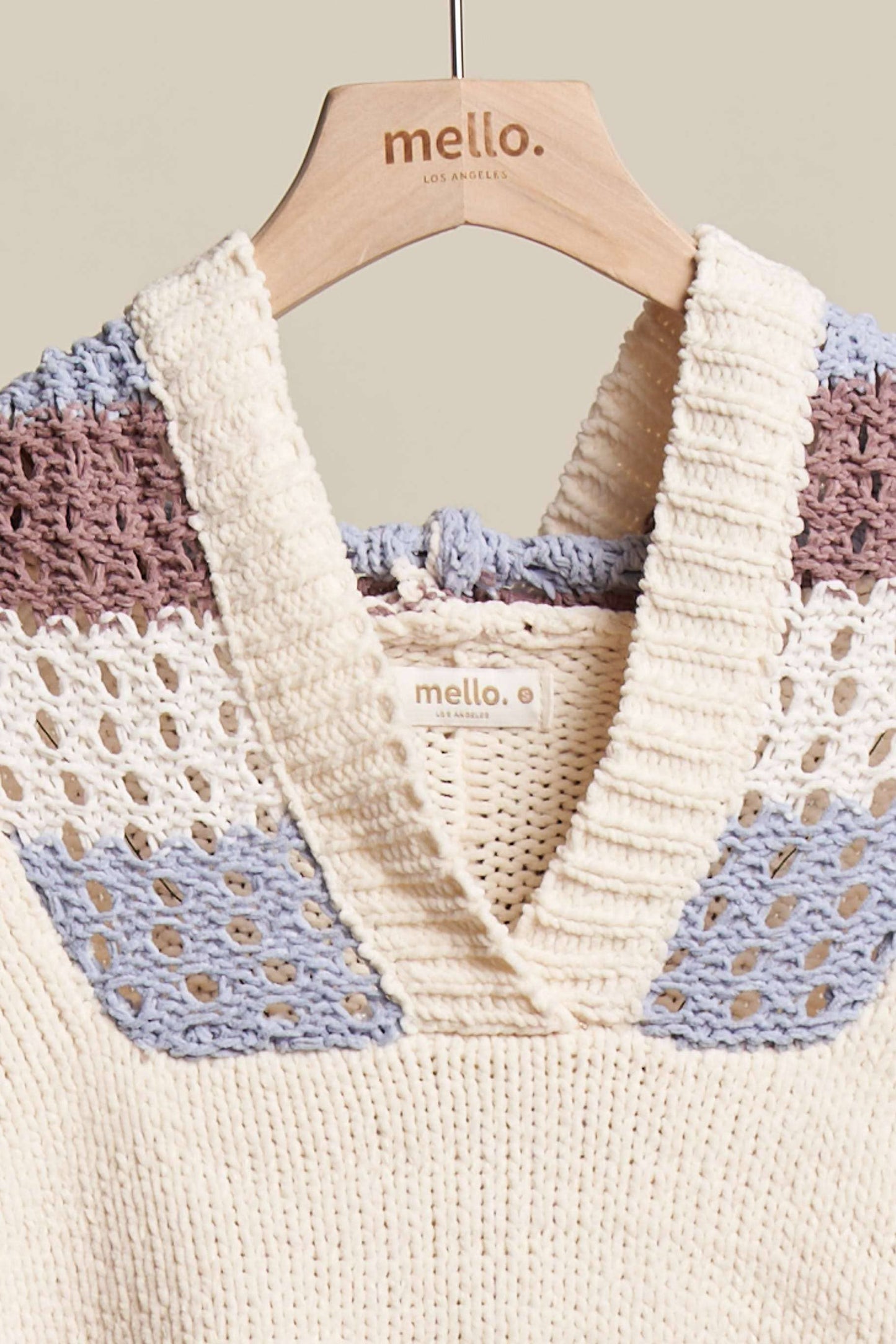 Crochet Hooded Sweater
