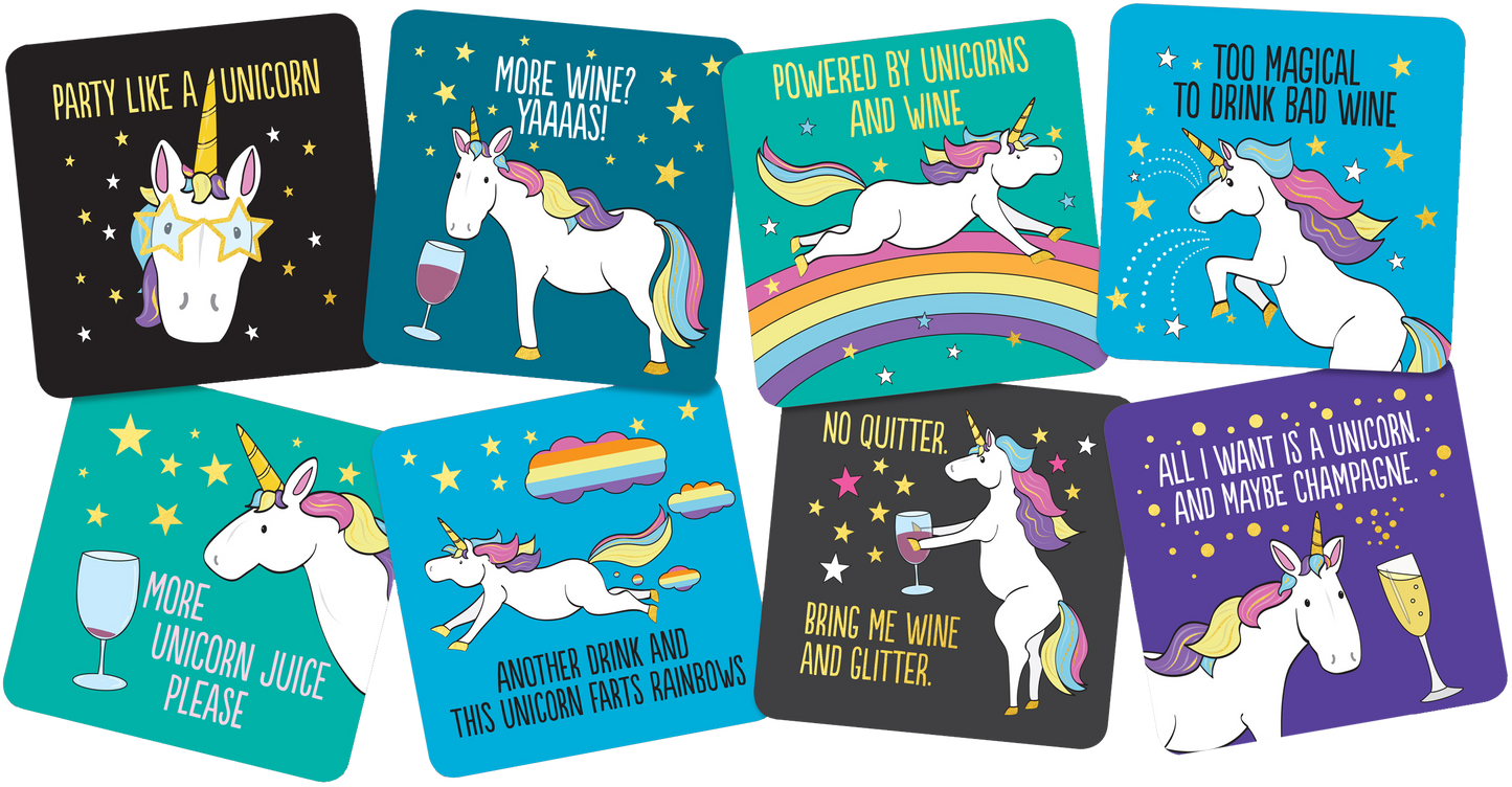 Unicorn Coaster Set