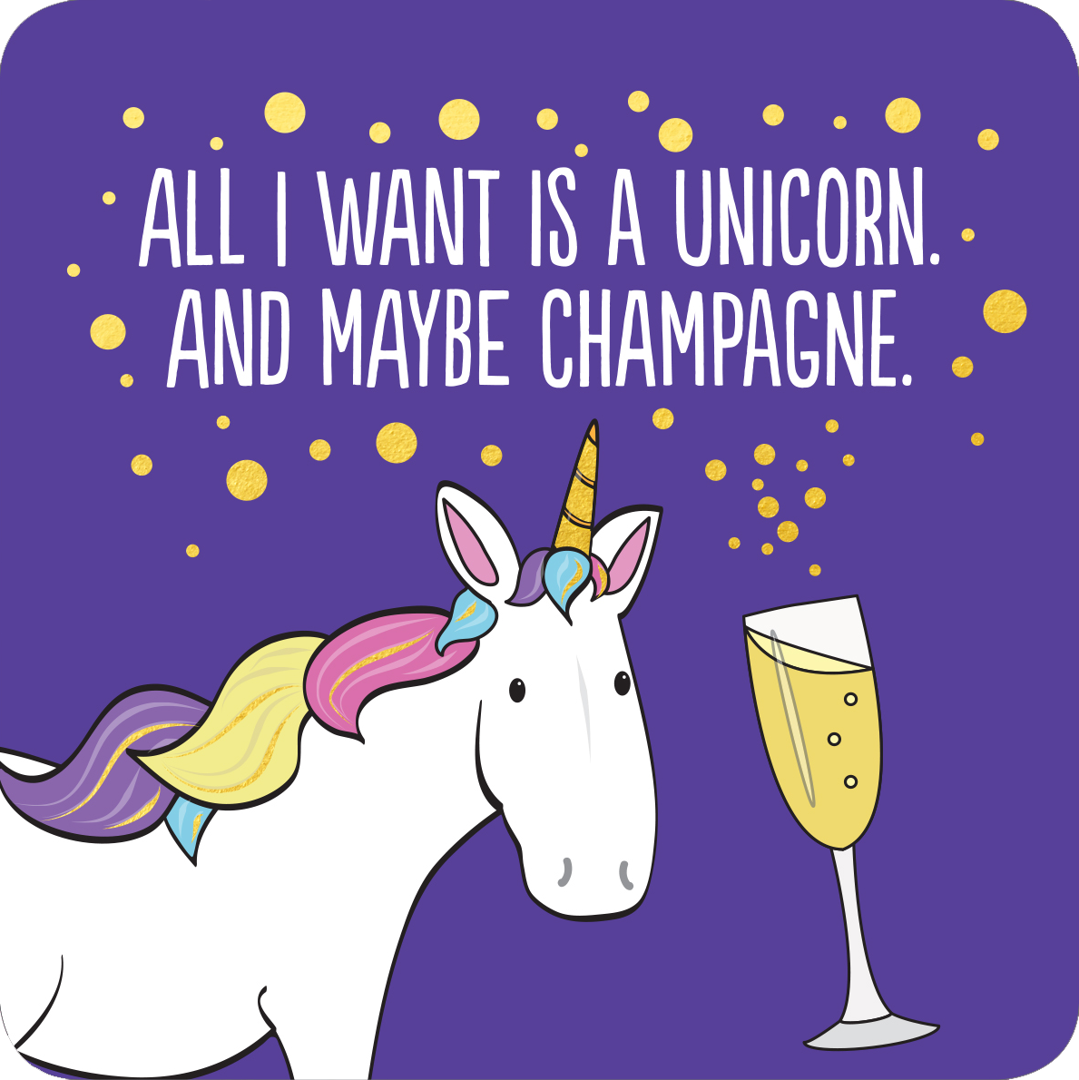 Unicorn Coaster Set