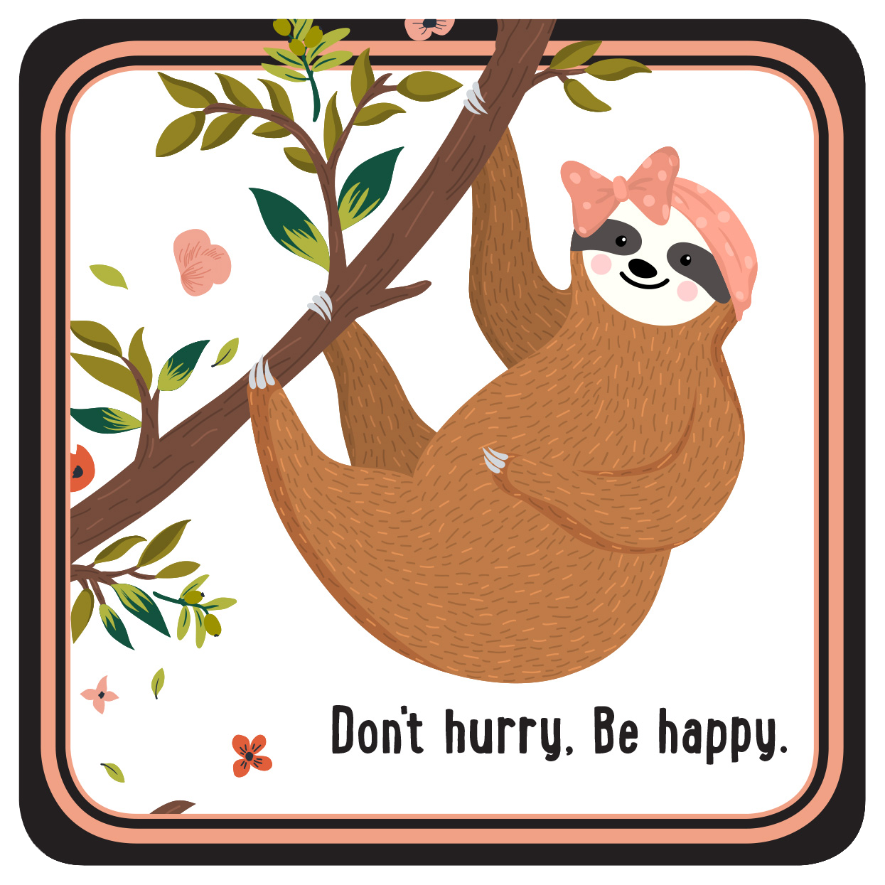 Sloth Coaster Set