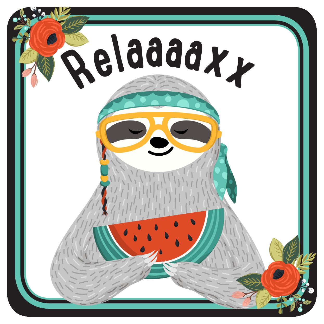 Sloth Coaster Set