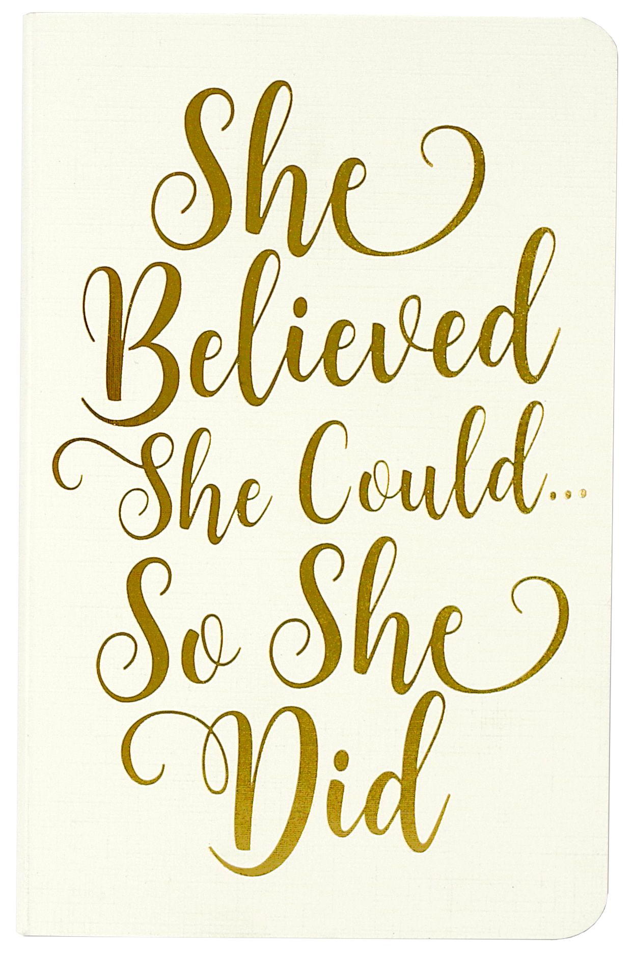 Jotter Mini Notebooks: She Believed She Could