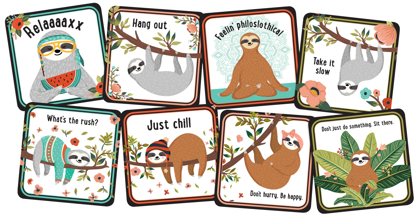 Sloth Coaster Set