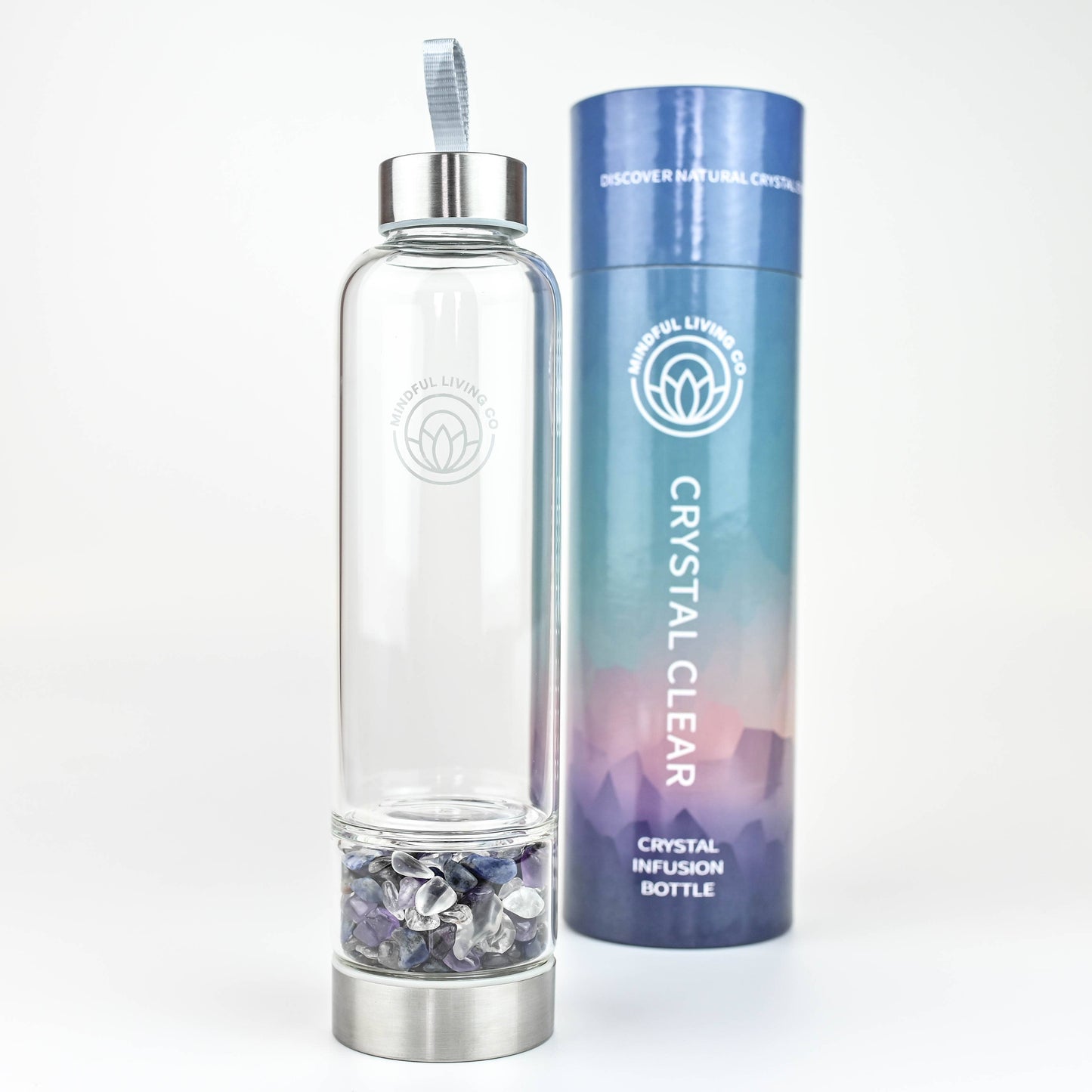 Calm & Balance Blend with Amethyst , Sodalite and Clear Quartz