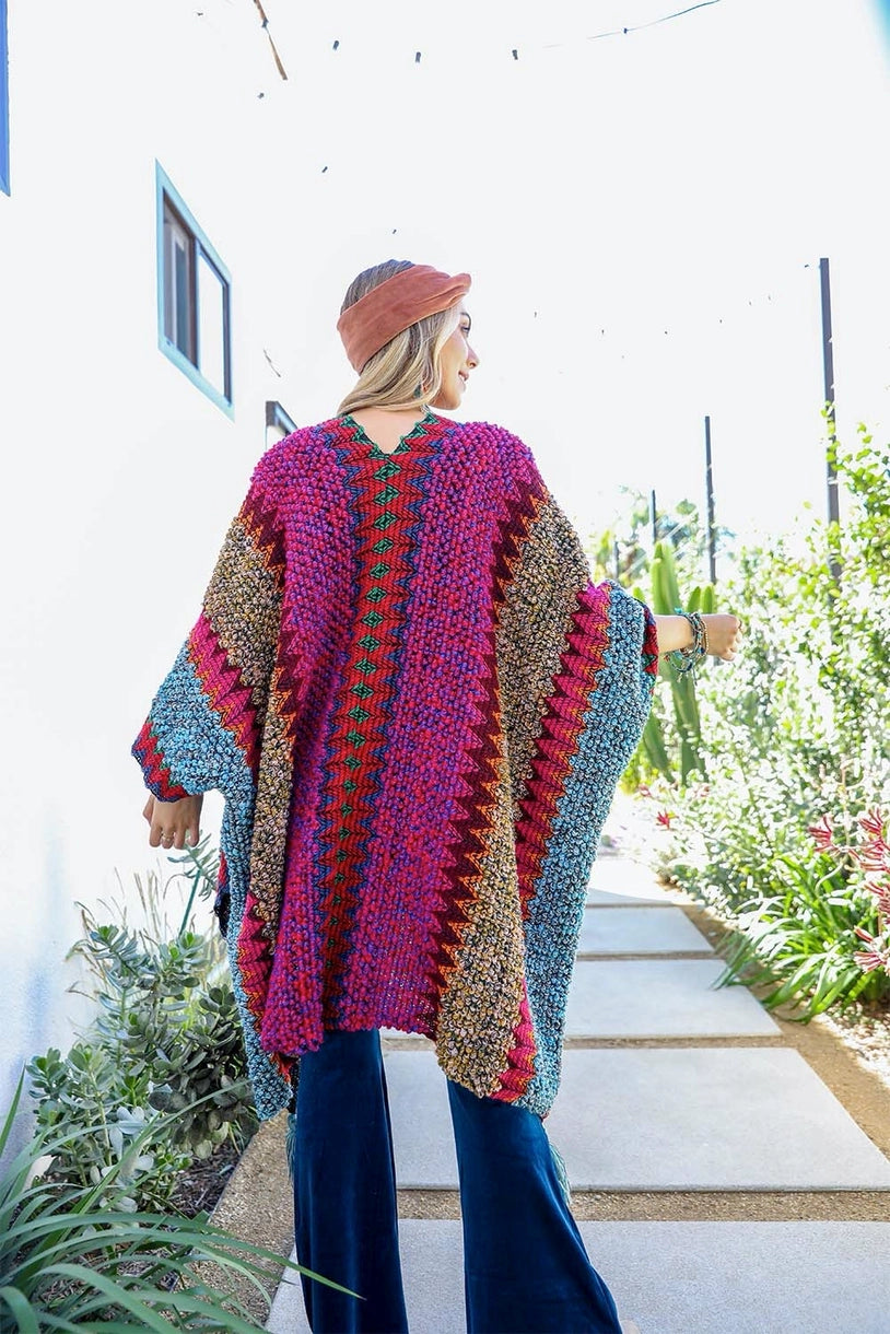 Colorful Cozy Crochet Wrap