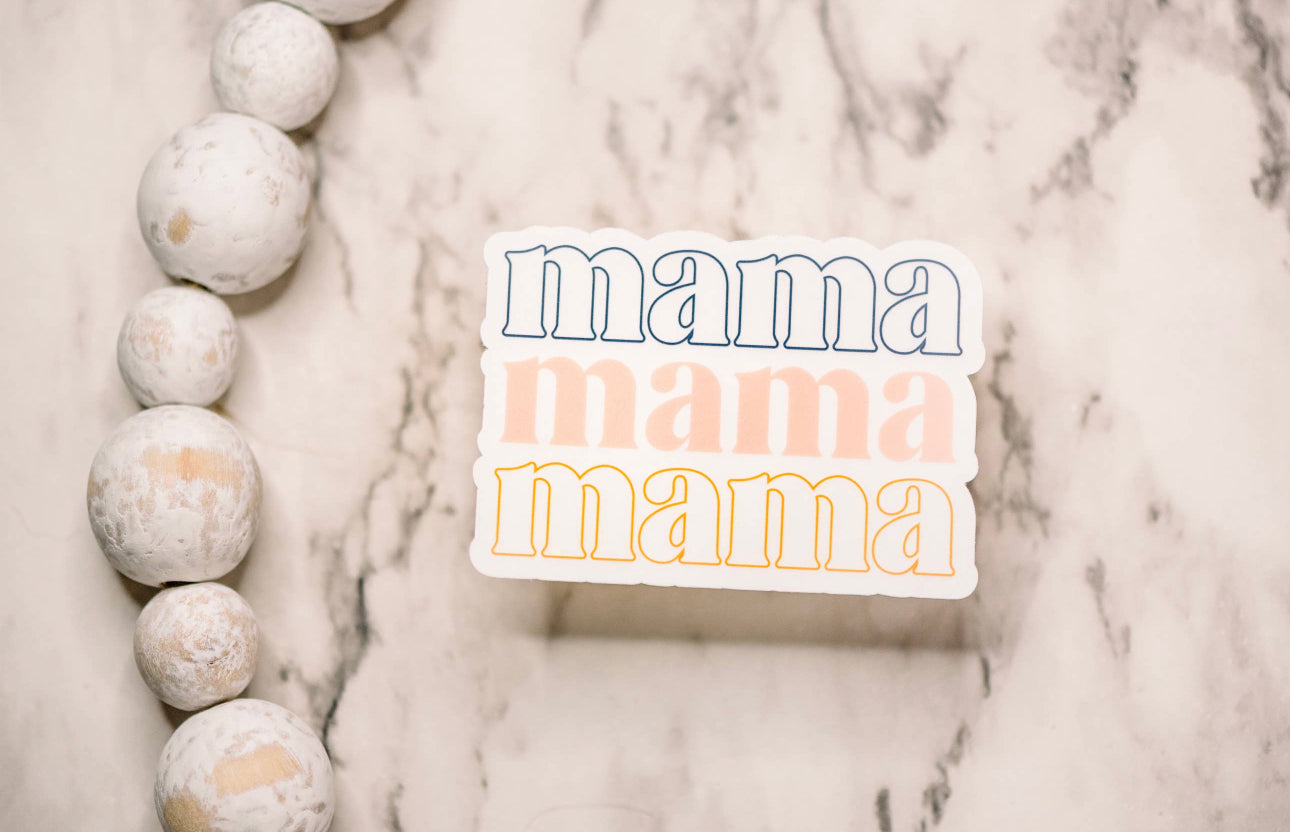 Mama Mama Sticker