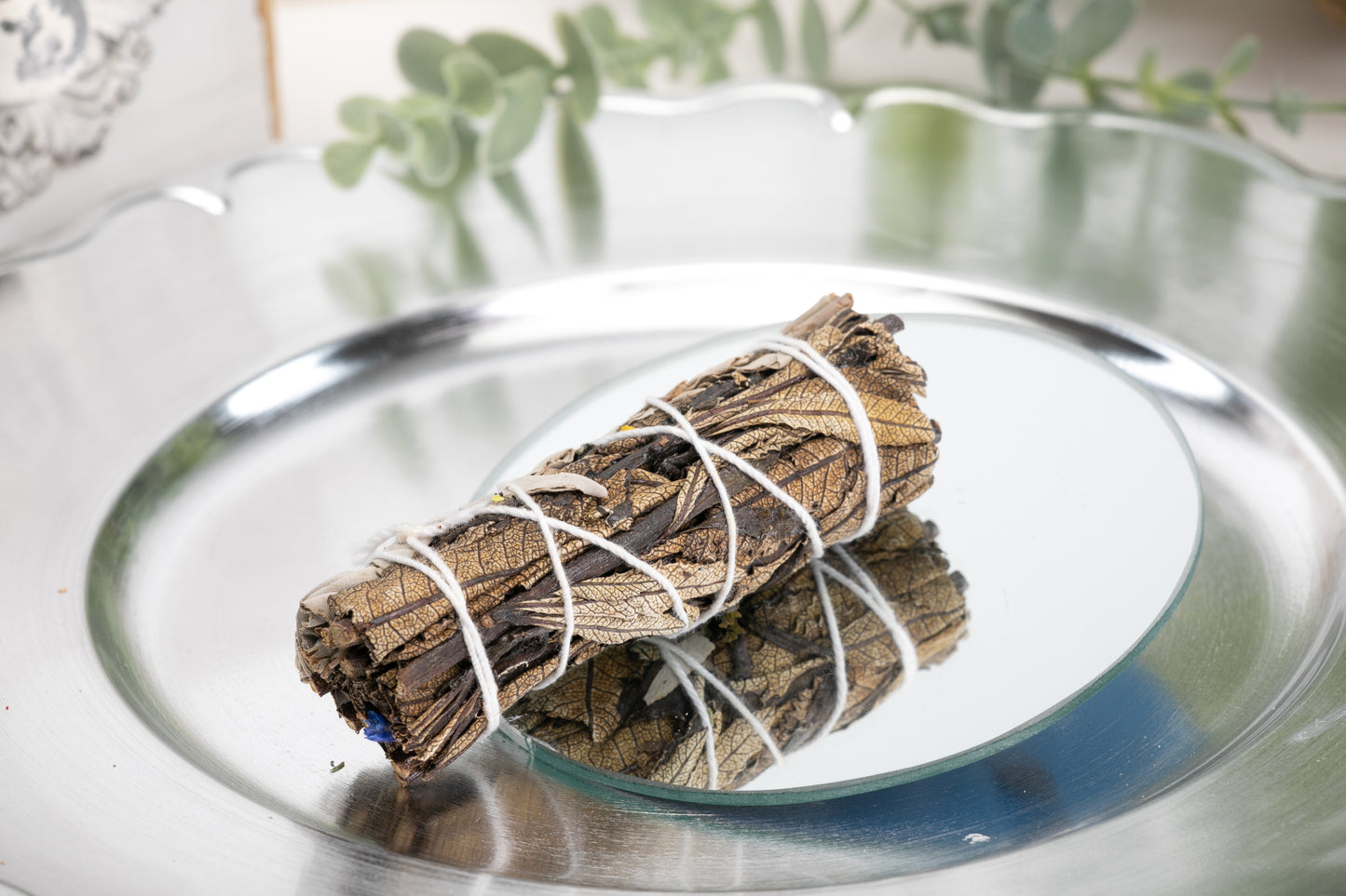 white sage and yerba bundle