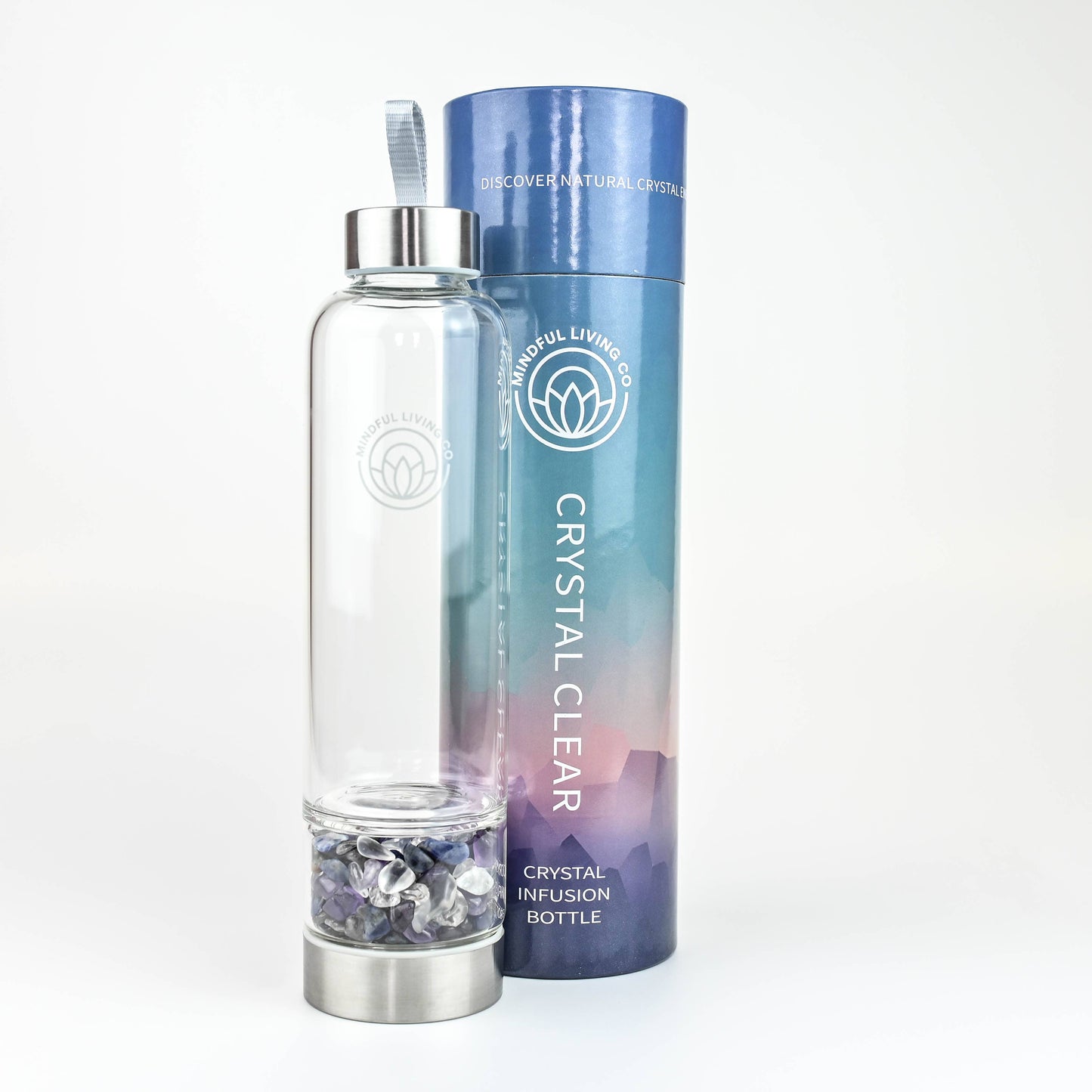 Calm & Balance Blend with Amethyst , Sodalite and Clear Quartz