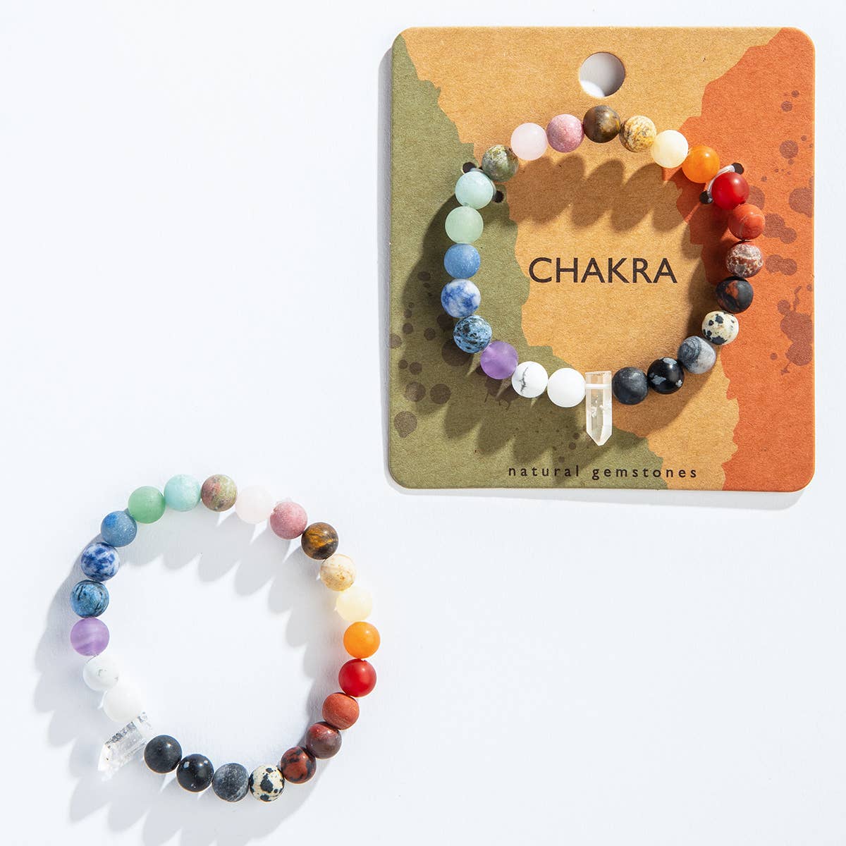 Crystal Point Chakra Bracelets