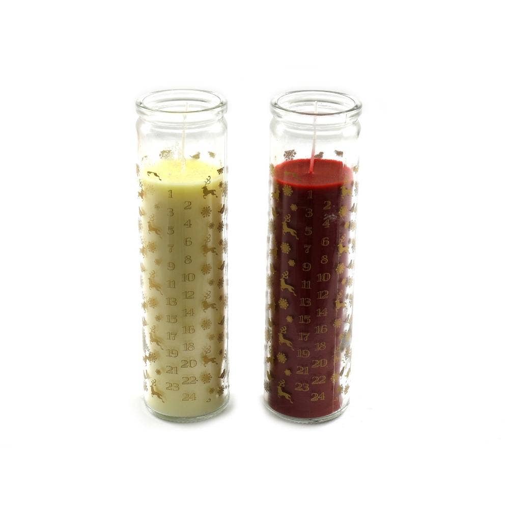 Christmas Advent Calendar Candle