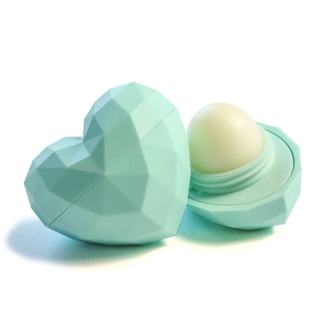 Teal Heart Lip Balm