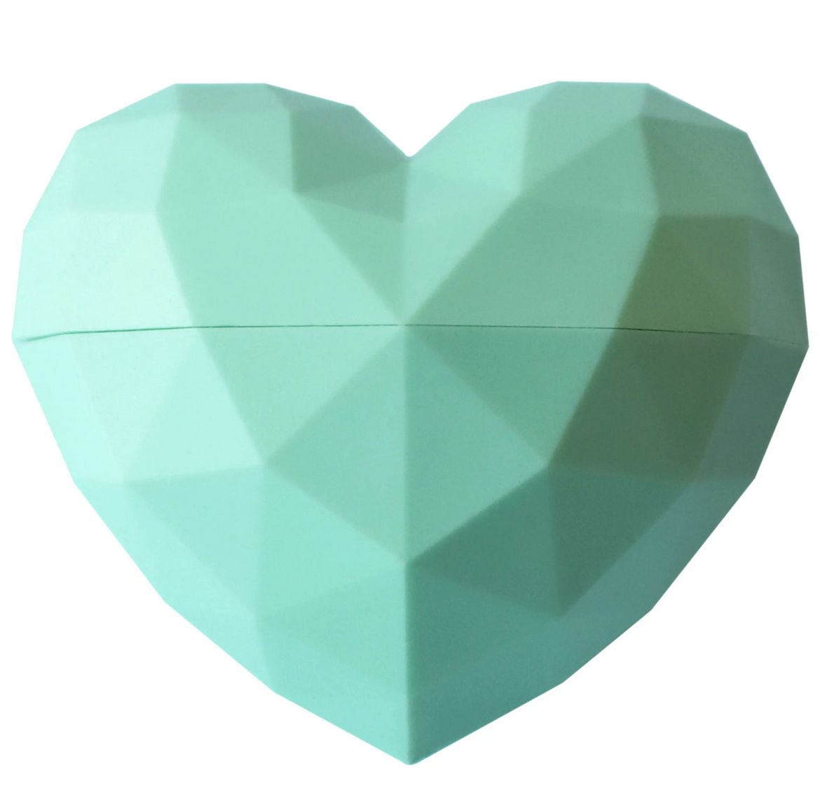 Teal Heart Lip Balm