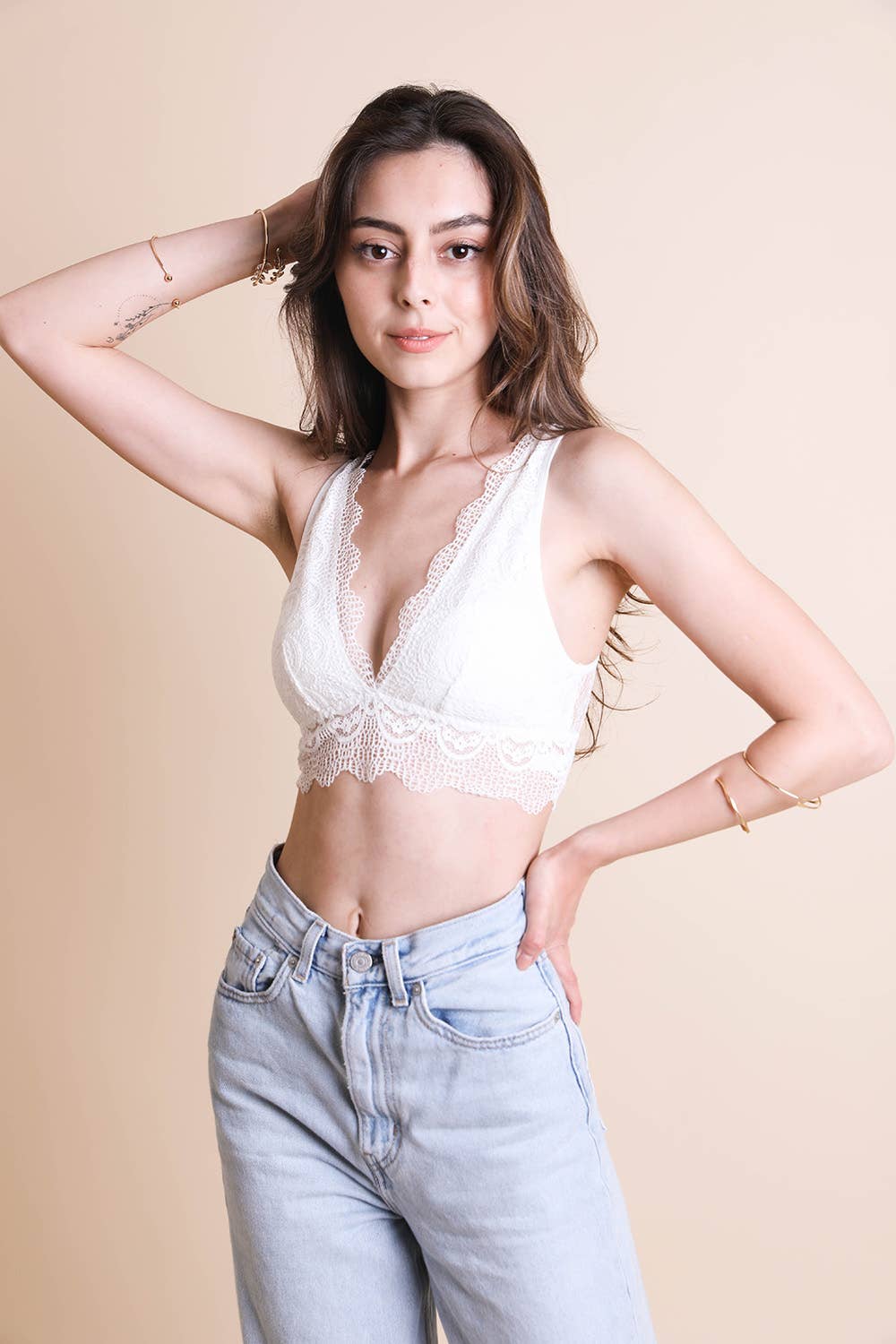 Padded Lace Bralette