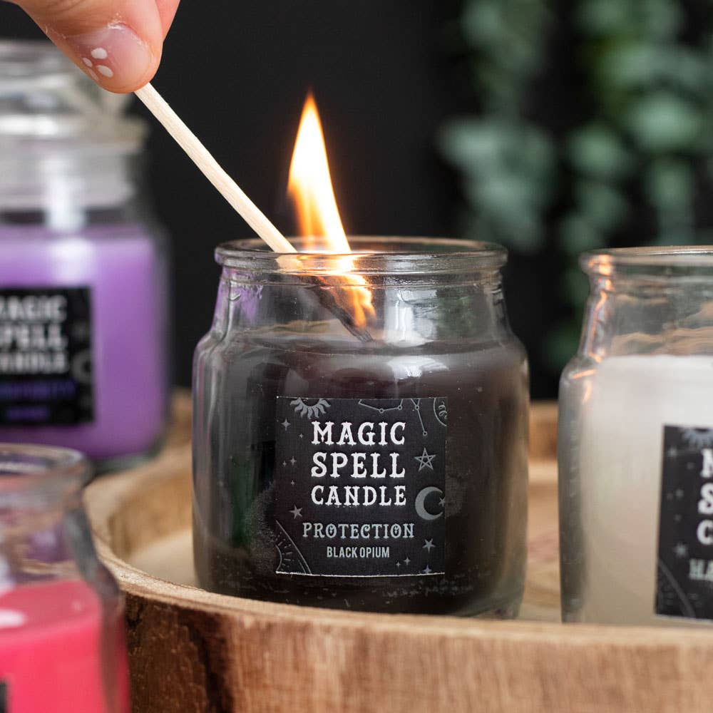 Opium 'Protection' Magic Mini Candle Jar