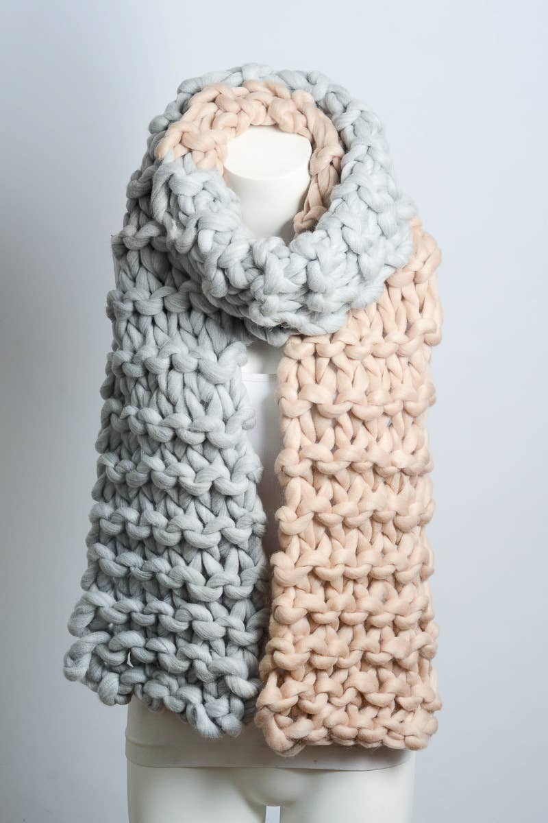 Knit Oversized Scarf