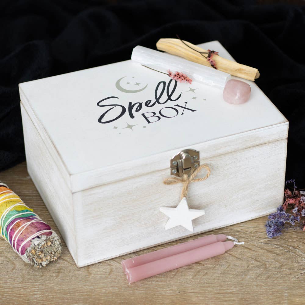 White Spell Storage Box