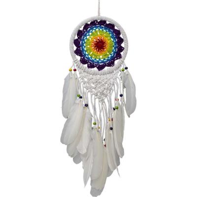 Dream Catcher - WOVEN CHAKRA COLORS