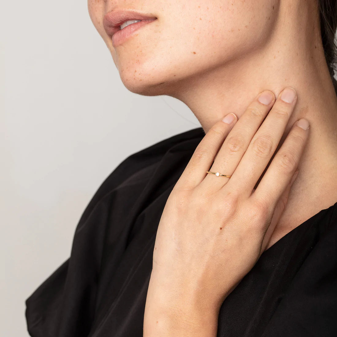 Crystal Stack Ring