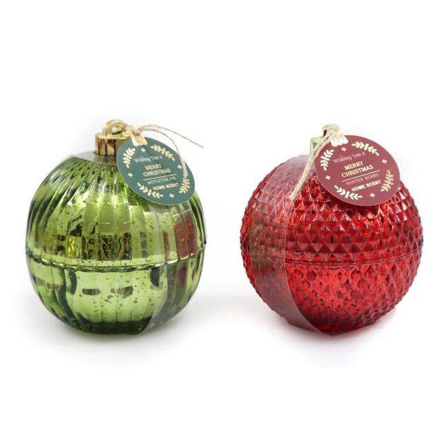 Christmas Ornament Bauble Candle