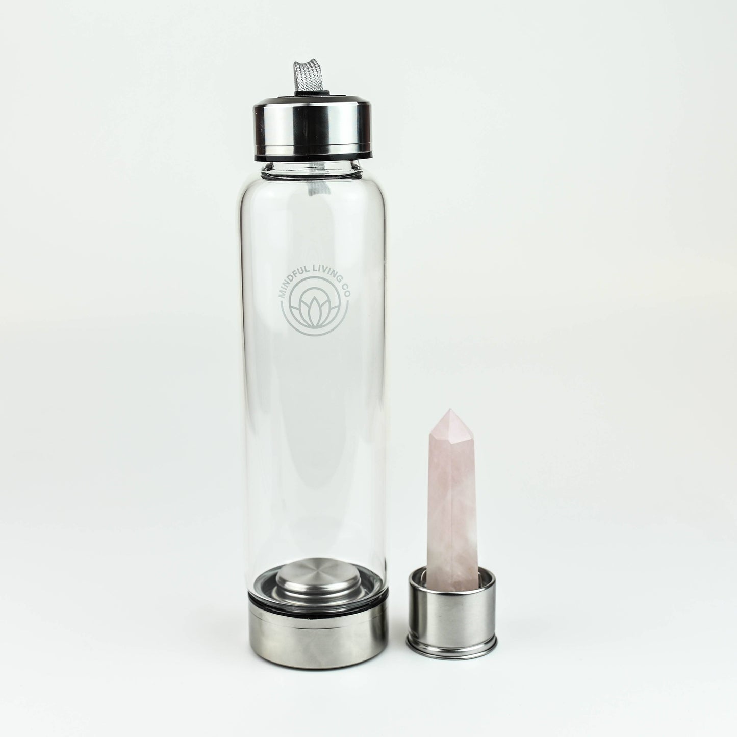 Self Care & Love With Rose Quartz Crystal Wand