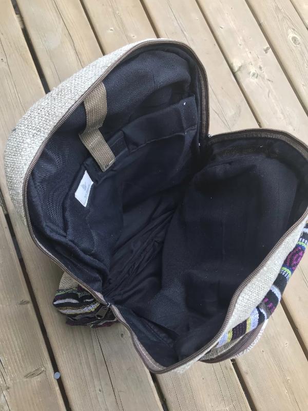 Fair Trade Hemp Knapsack-Daylyn