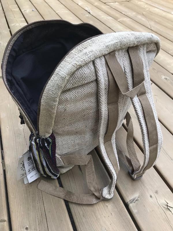 Fair Trade Hemp Knapsack-Daylyn