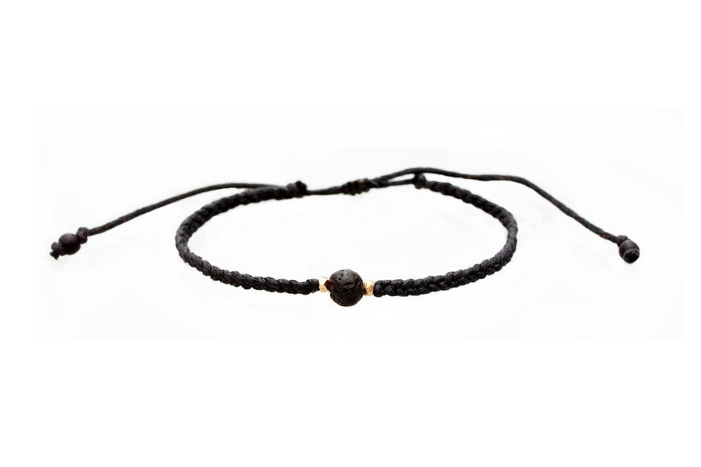 Lave Braided Stone Bracelet