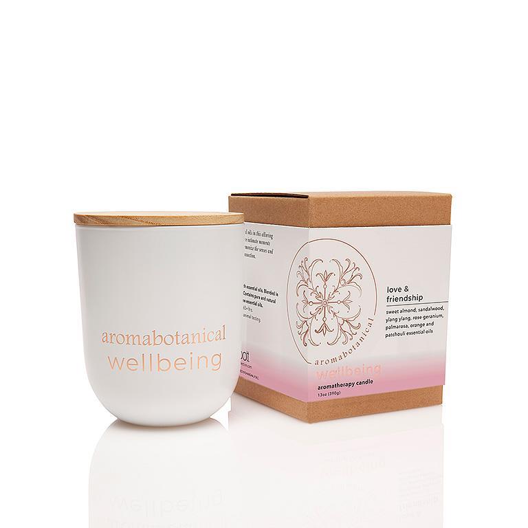 Love & Friendship Soy Wax Aromatherapy Candle