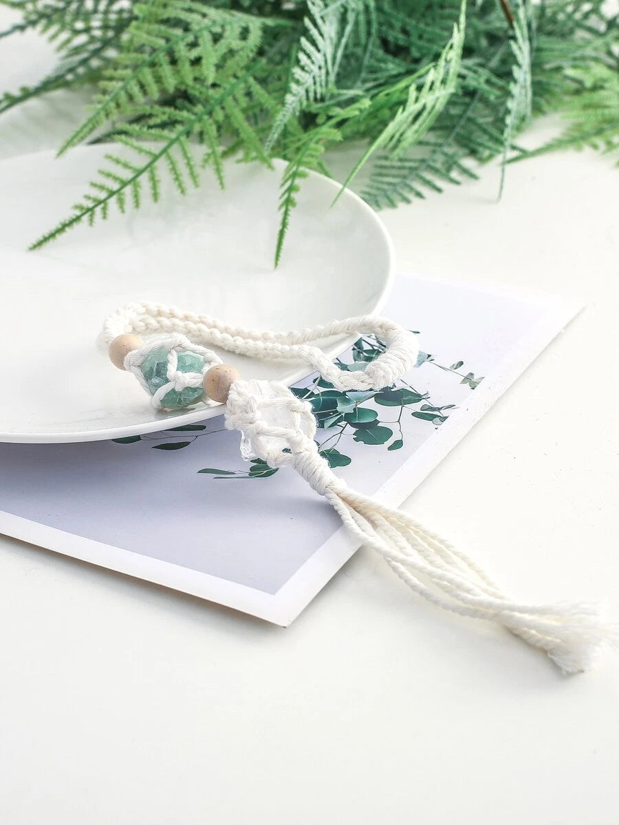 Gemstone Macrame