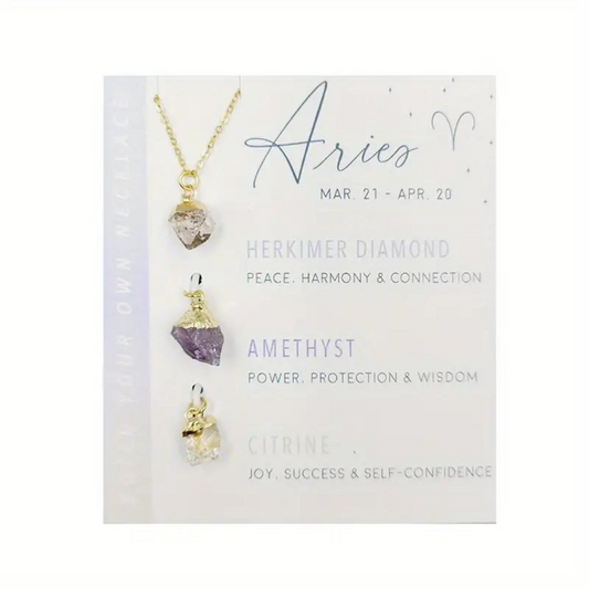 Aries Gemstone Necklace