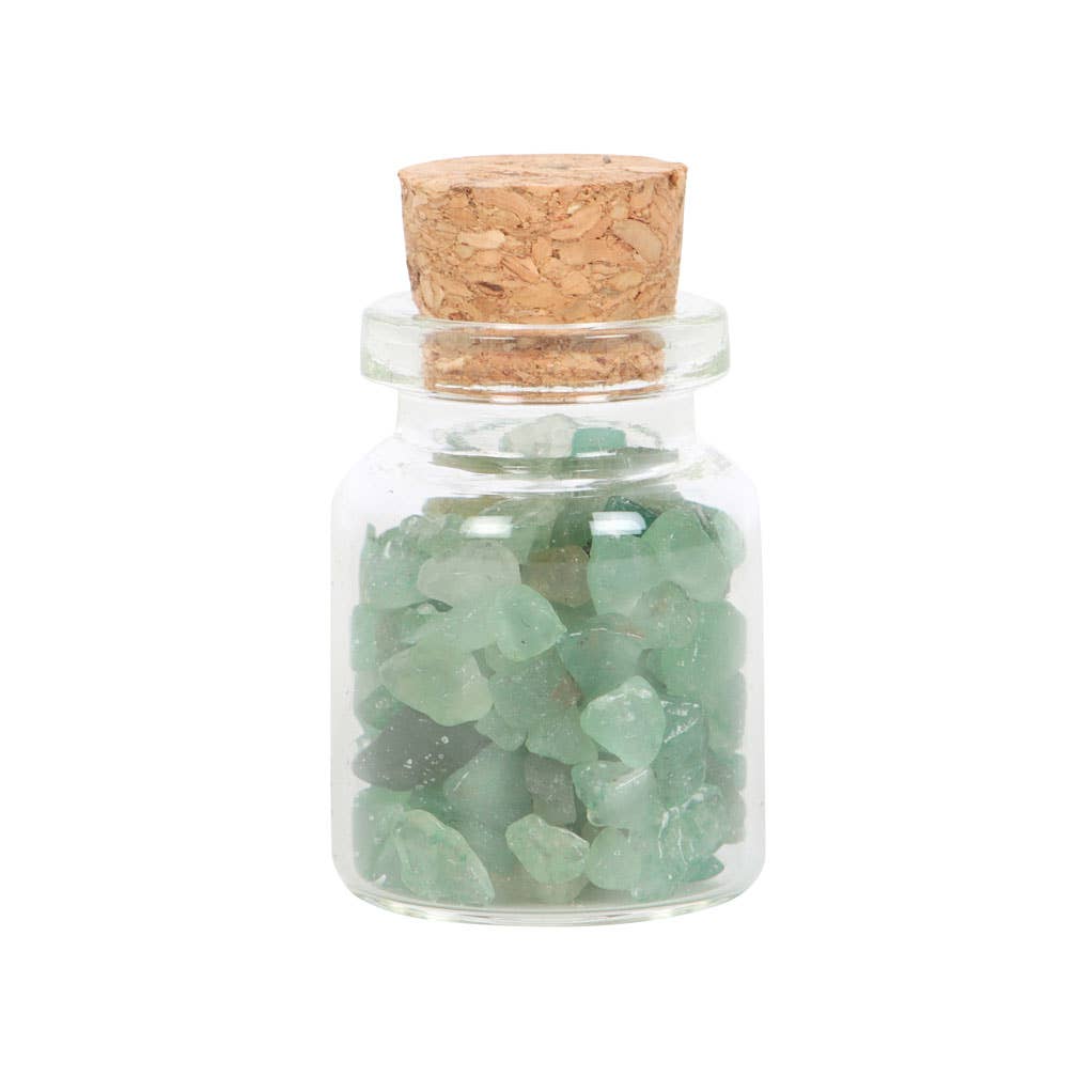 Green Aventurine Luck Jar of Crystals