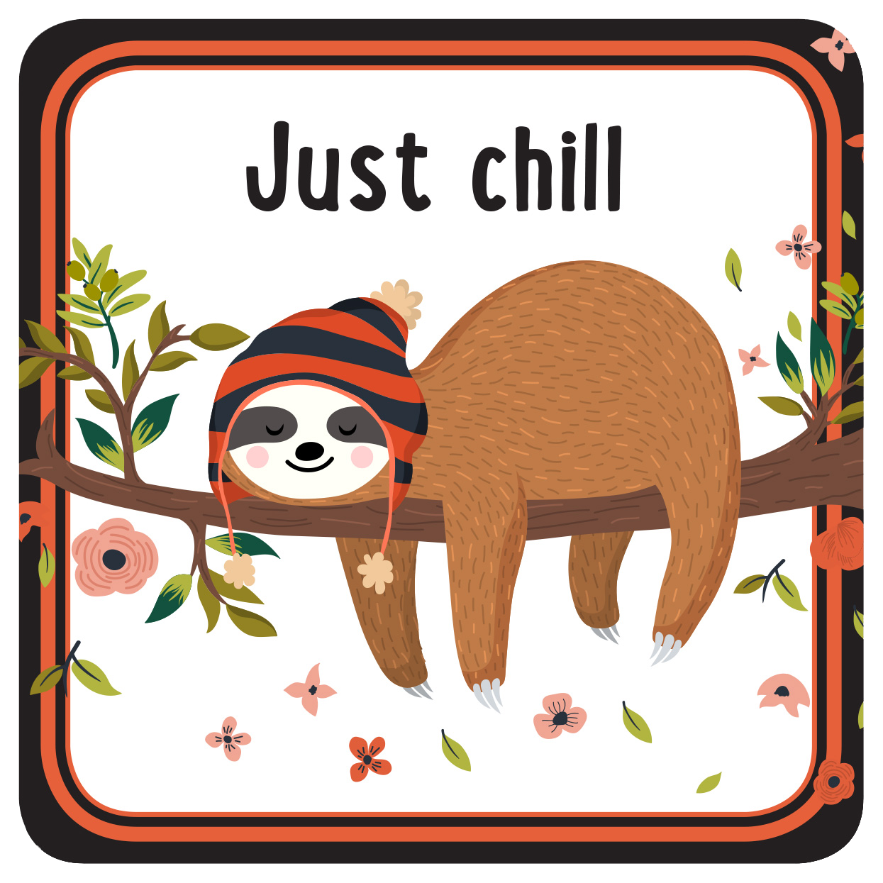 Sloth Coaster Set
