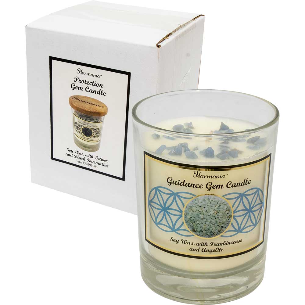 Angelite Guidance  Soy Candle