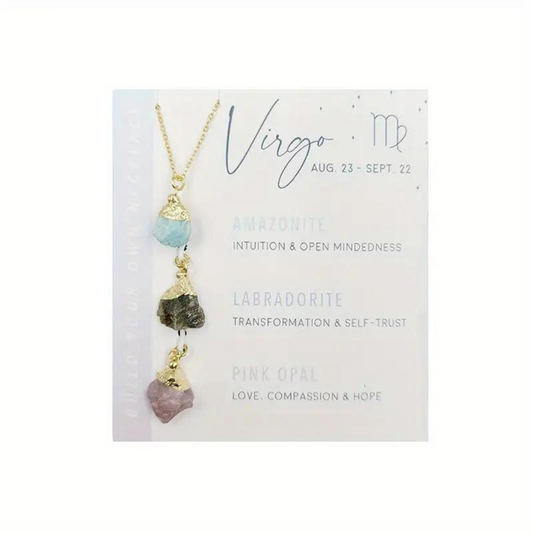 Virgo Gemstone Necklace