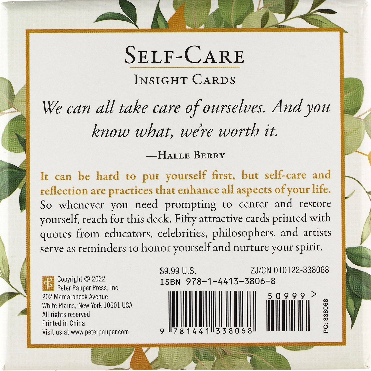 Self Care Insight Cards (set of 50)