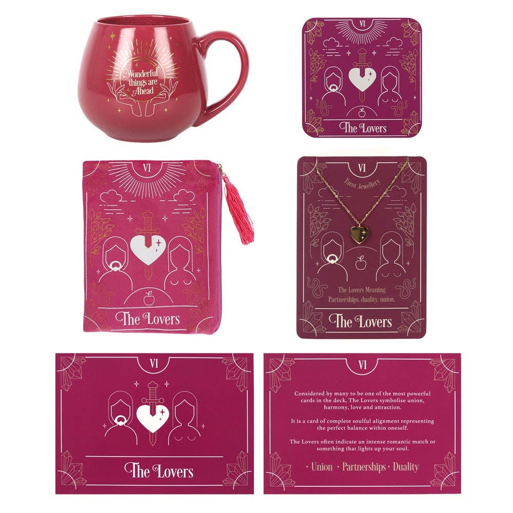 The Lovers Tarot Card Gift Set