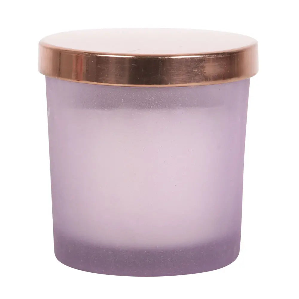 Abundance French Lavender Crystal Chip Candle