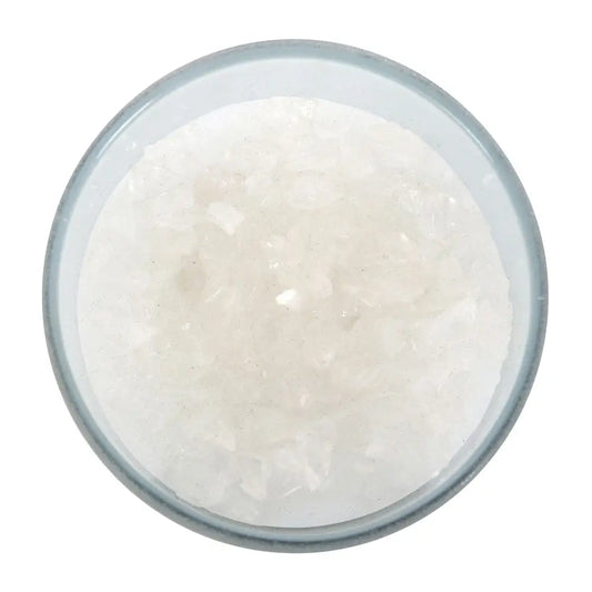 Positive Energy White Sage Crystal Chip Candle