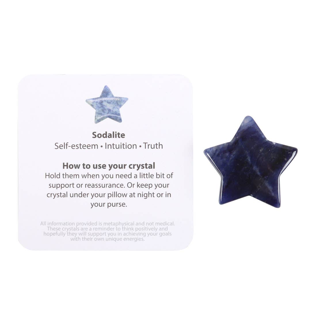 Sodalite Lucky Crystal Star
