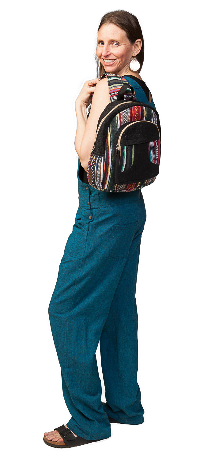 Hemp Cotton Mini Knapsack