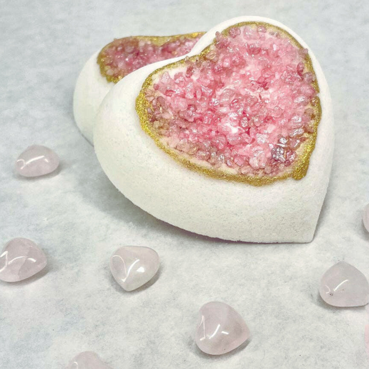 Heart Geode Bath Bomb