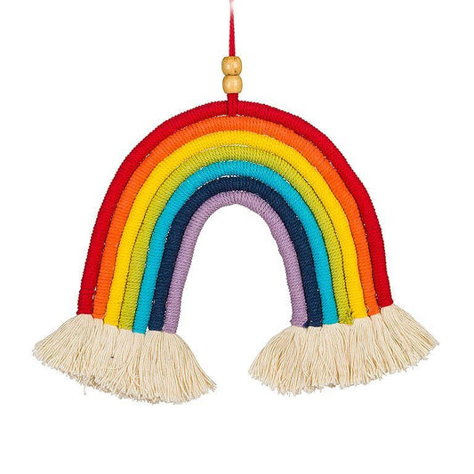 Woven Rainbow Wall Hanging