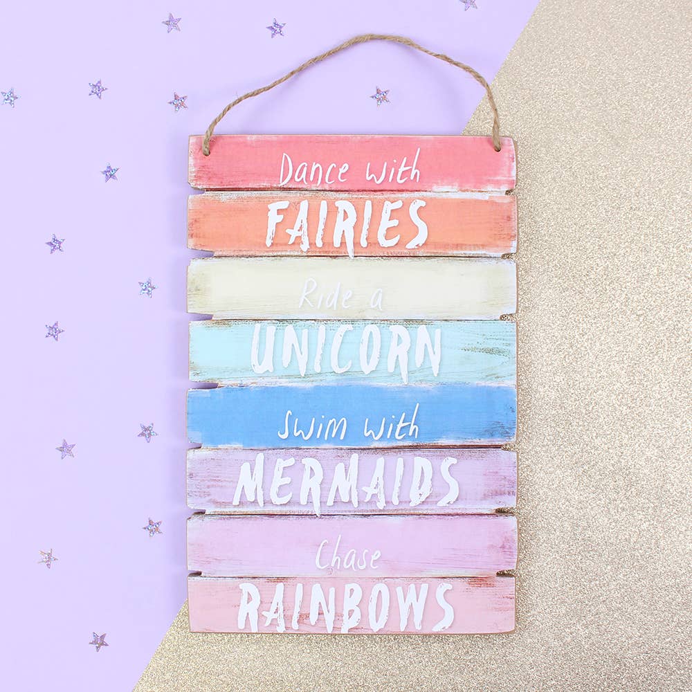 Dance With Fairies Wall Plaque