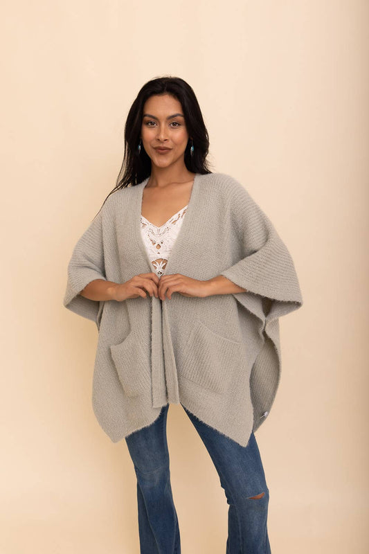 Boucle Cozy Poncho